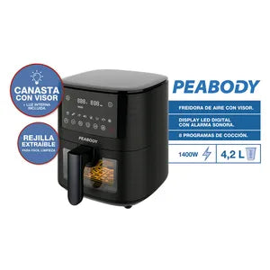 Freidora de Aire Peabody PE-AFD420N 4,2L