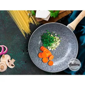 Set Sartenes Hudson Nro 20 24 26 Línea Granito Antiadherente